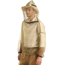 Mosquito Jacket - Net Bug Mesh Jacket w/Hood for Outdoor Protection from Bugs
