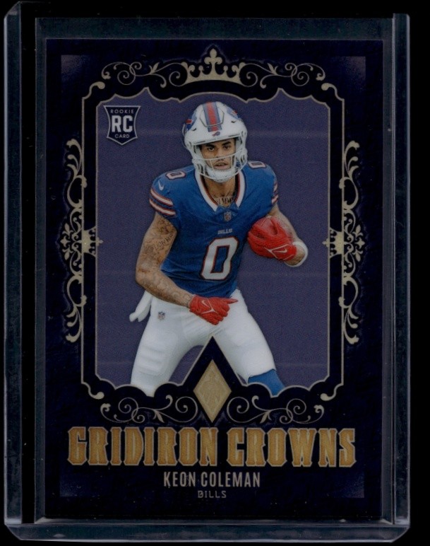 2024 Phoenix Football Keon Coleman #GC-KCN Rookie Gridiron Crowns