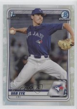 2020 Bowman Draft Chrome Refractor CJ Van Eyk #BD-93 4k8