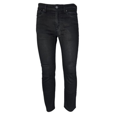 Acne Studios Slim-Fit Jeans In Cotton Denim Men Black Size 50