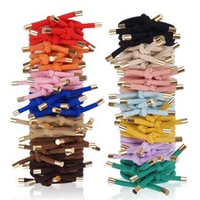 56 Pieces Hair Tie Elastics Knotted Hair Ties Ponytail Holders for Women for ...