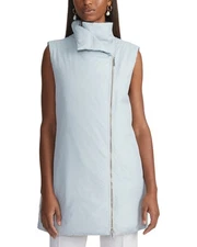 Lafayette 148 New York Stand Collar Down Vest Women's