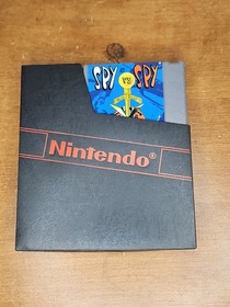 Spy vs Spy Nintendo NES cartuccia videogioco autentica con custodia Kemco USA 