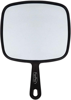 Extra Large Hand Mirror with Handle, 9'' W X 12'' L, Multi-Purpose Handheld Mirror