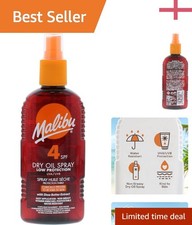 Gentle SPF 4 Shea Butter Dry Oil Spray, 200ml - Perfect for Sensitive Skin 44.95 per litre