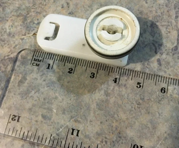 Bandeja de cubiertos para lavavajillas MIELE rodillo de rueda de riel (RJ-30)b Foto 4 de 4