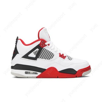 Size 4 (GS) - Jordan 4 Retro OG 2020 Low Fire Red for sale online
