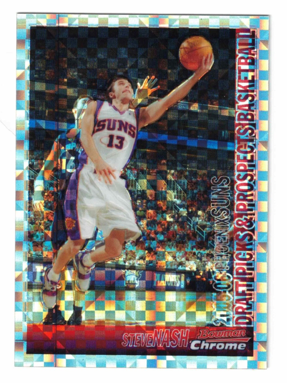 2005-06 Bowman Chrome XFractor #1 Steve Nash #’d 112 / 150 - NRMT / MINT