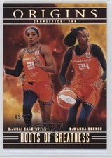 2024 Panini Origins WNBA Gold 5/10 DiJonai Carrington DeWanna Bonner #9 1l0s