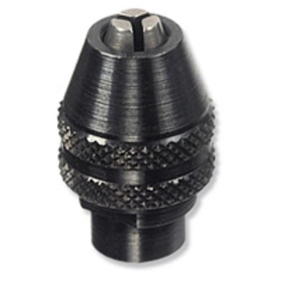 Rotary Tool Keyless Chuck 3 Jaw Steel Shank 1/32 To 1/8 Inch For Dremel