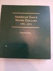 Littleton American Silver Eagle Coin Collecting Album With 45-Ounces.999 Silver