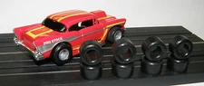 8PR. SUPER TIRES PRO SERIES SILICONE TIRE TUNNING KIT FOR TYCO MATTEL 440 440-X2