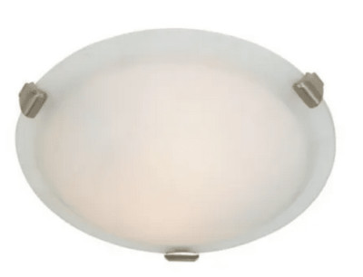 Artcraft Lighting AC2355BN Clip Flush Mount Ceiling 3 Light - Brushed Nickel
