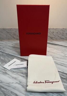 Salvatore Ferragamo Red Box with Branded Dust Bags Salvatore Ferragamo Wallet -brand new and comes with box and  main image 3
