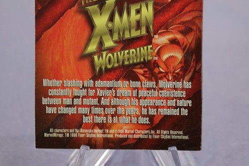MARVEL X-MEN WOLVERINE FLEER ULTRA (1996) set completo di carte MARVEL MIRAGE Chase - Foto 23 di 23