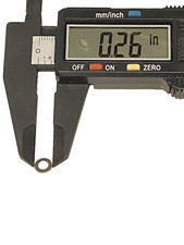 1000 Stainless Steel Ultra Thin Flat Washer 3/16 IDx1/4 ODx1/32 Thk 4x6.7x0.5mm