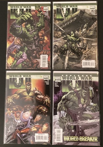World War Hulk 1-5 2007 Series Complete Set 1st Skaar Plus Variant  - Picture 4 of 8