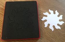 Sun Blazing Sizzix Original red cutting die - 38-0906 cardmaking papercrafting