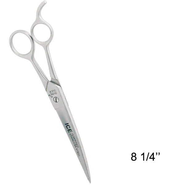 Economy Shears Professional Dog and Pet Grooming 8 1/4" Curved Rust Resistant