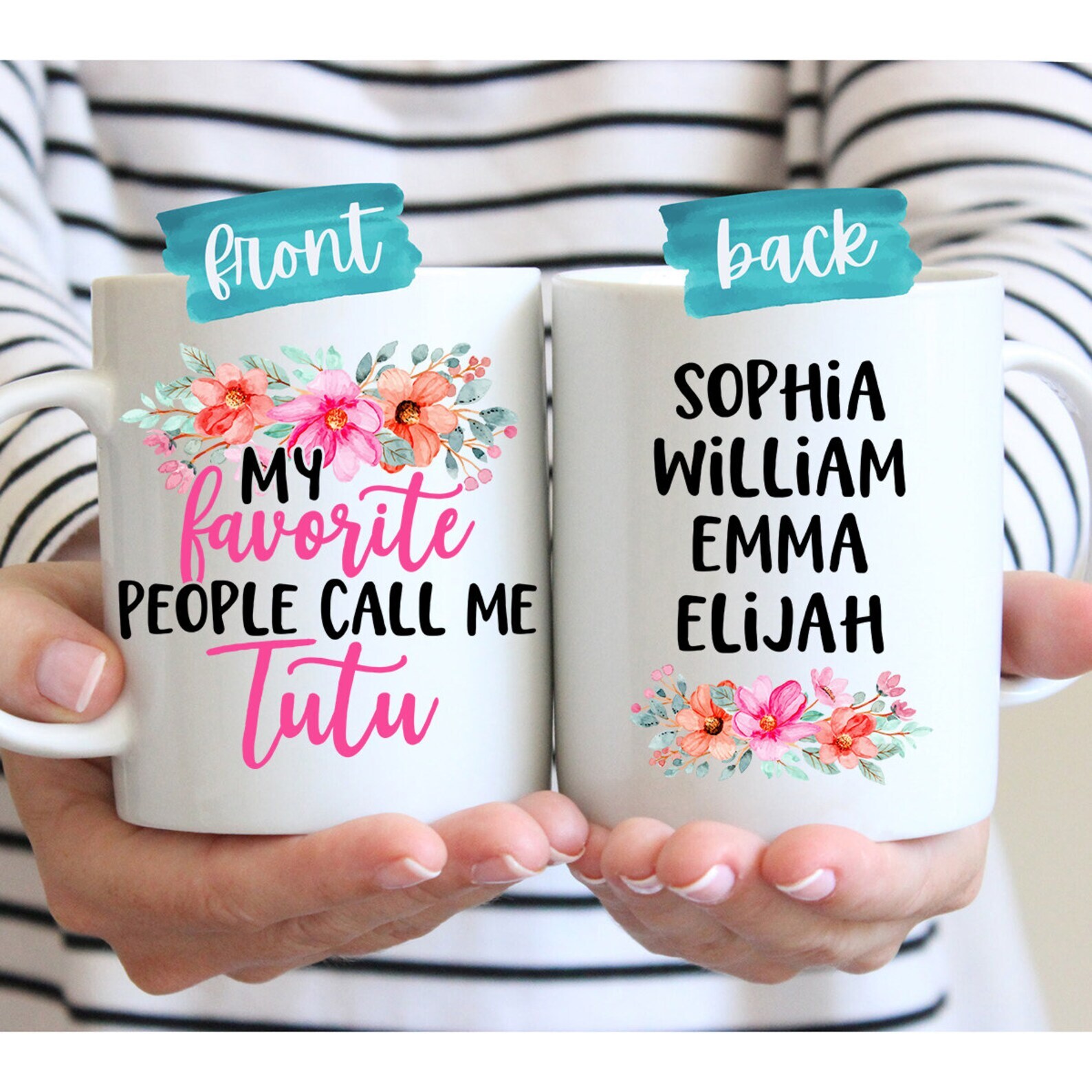 Tutu Gift For Tutu Coffee Mug Tutu Mug Personalized Personalized Mug For Tutu