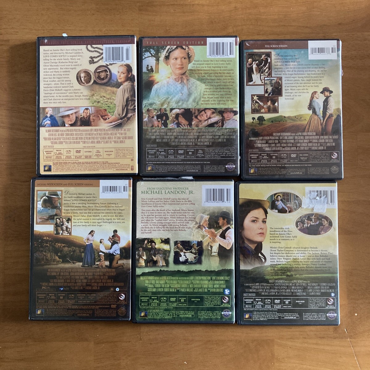 Love Comes Softly DVD Series Set Lot of 6 Movies Fox Faith