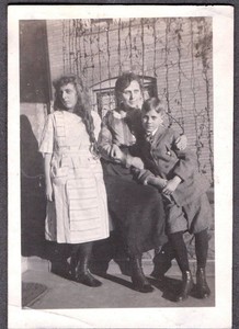 Vintage Photograph 1930 S Young Girl Long Hair