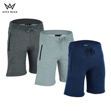MENS SHORTS JOGGING, SWEAT BAGGY JOGGERS RUNNING BOTTOMS WITH 2 SIDES POCKETS