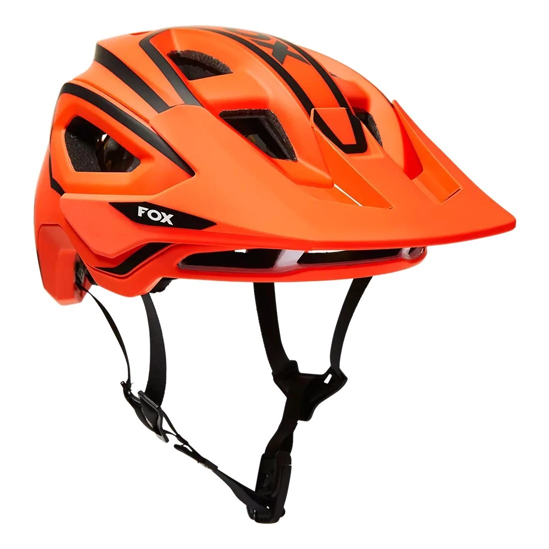 Casque Vtt Enduro Speedframe Pro Dvide Mips Orange Fluo FOX Racing