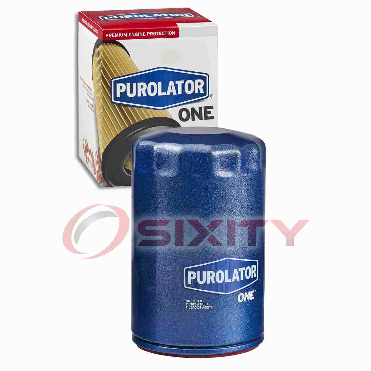 3 Pezzi - Filtri Olio Purolator One PL20195 - Protezione Motore Avanzata, Facile Installazione