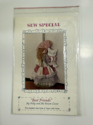 Sew Special Sewing Pattern Best Friends My Kitty & Me Broom Cover