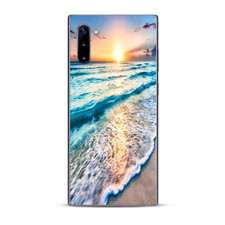 Skins Decal Wrap for Samsung Galaxy Note 10 sunset on beach