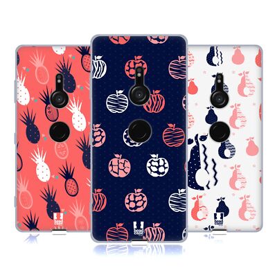 HEAD CASE DESIGNS FRUITY DOODLES SOFT GEL CASE FOR SONY PHONES 1