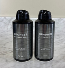 Bath Body Works Graphite Men's Collection Body Spray X2
