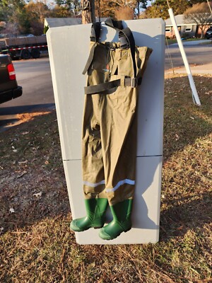 HISEA Bootfoot Chest Wader Waterproof Anti-Tear & Puncture Fishing Hunting Wader