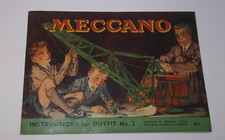MECCANO : N° 2 manuale costruzioni meccaniche instruction outfit completo ottimo