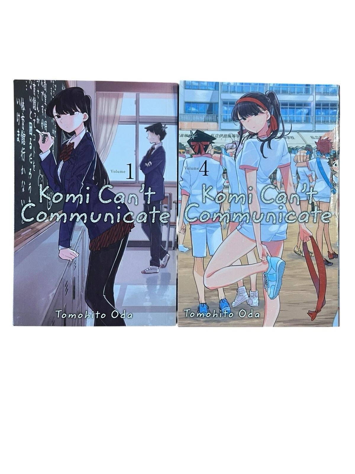 Komi Can’t Communicate Manga Volumes 1, 4, 8, 17, 23, 24 English Tomohito Oda cover