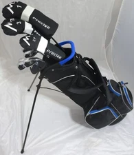 2025 Mens TALL Golf Set Driver, Wood, Hybrid, Irons Putter Stand Bag Regular +1"