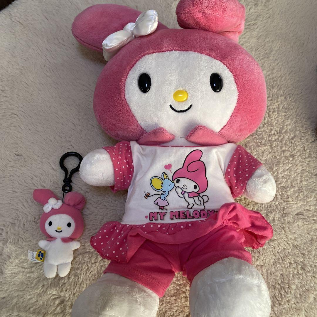 Plush Toy Sanrio My Melody Build-A-Bear 19.2 Inches. Stuffed | eBay