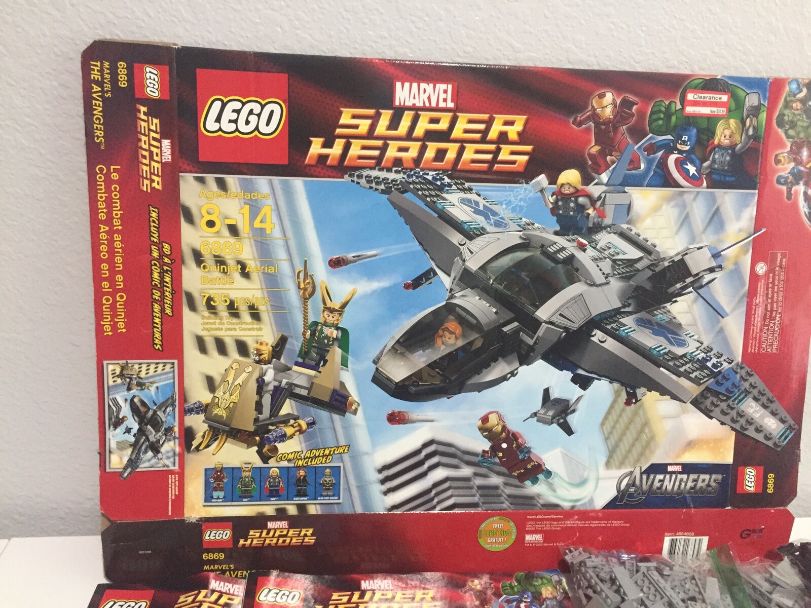 lego avengers quinjet aerial battle