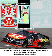 NASCAR DECAL #42 HAVOLINE 2004 DODGE INTREPID JAMIE McMURRAY- JWTBM 1/24