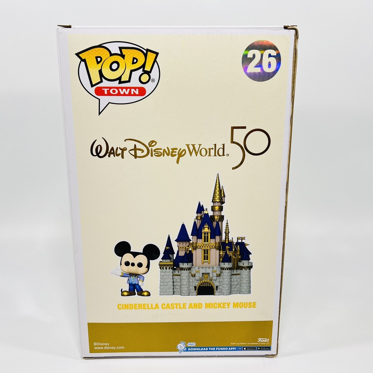 Funko Pop Town Walt Disney World 50th Cinderella Castle with