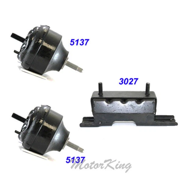 05-09 For Trailblazer Envoy Buick Rainer 4.2L Motor & Trans. Mount Set 3. M1047 - Image 2 of 4