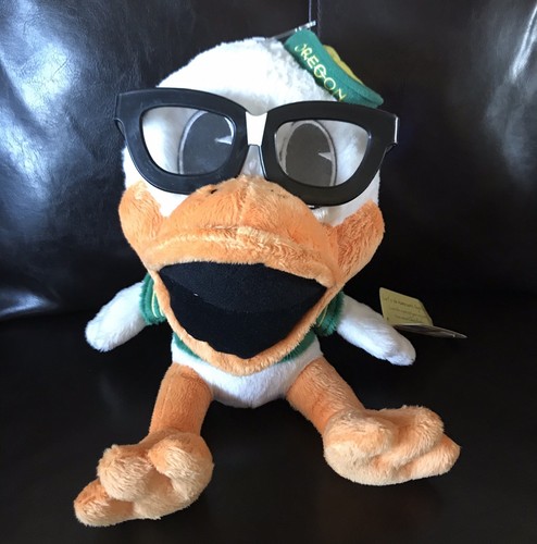 duck with glasses plush