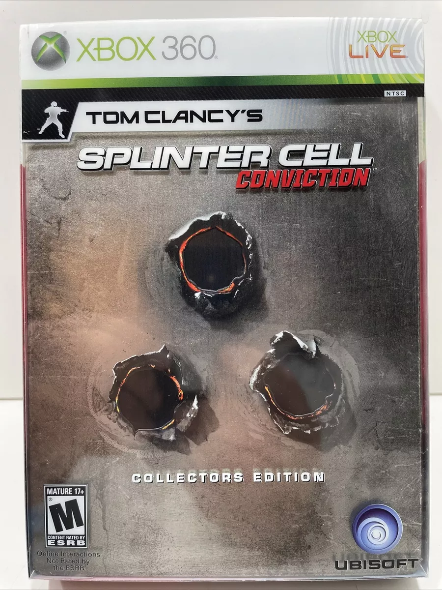 Splinter Cell Conviction Collectors Edition Xbox 360 Game