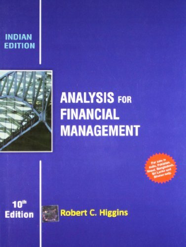 ＜美品＞Analysis for Finacial Management 12版 Analysis for Financial Management by Robert Higgins for sale