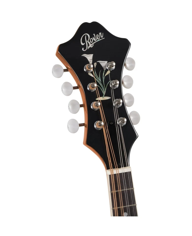 Rover RM-80S Deluxe A-Model Mandolin – Solid Top – Burgundy Burst - Image 3 of 4