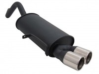 Novus EndschalldäMpfer 2X76Mm Gerade GeböRdelt Stahl Renault Modus-F/Jp0 +Abe