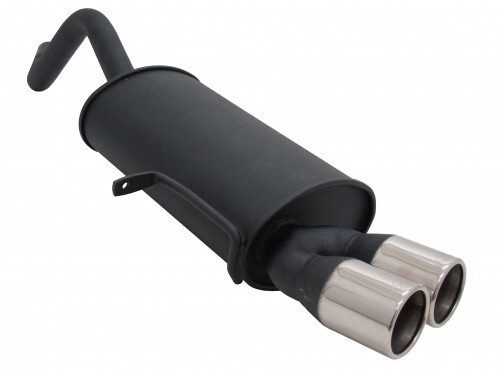 Novus EndschalldäMpfer 2X76Mm Gerade GeböRdelt Stahl Renault Modus-F/Jp0 +Abe-image