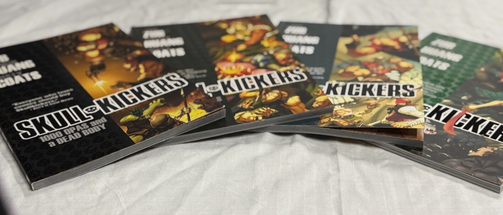 Skullkickers Graphic Novel Lot (Vol. 1-4) by Jim Zub - Fantasy Action-Comedy Set