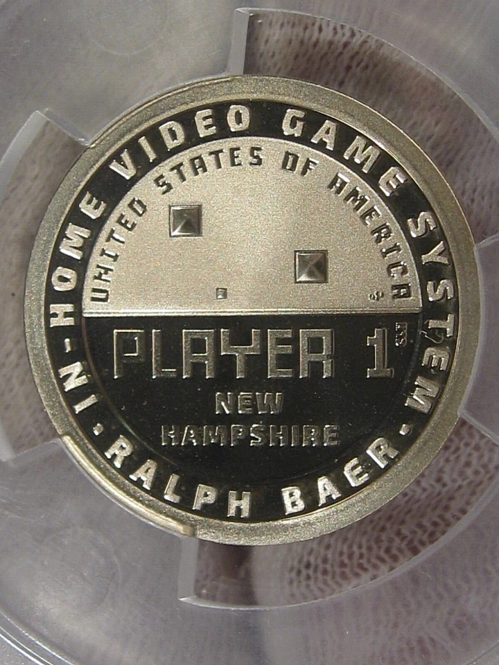 Deep Cameo Proof 2021-s Innovation Dollar "Video Game" NH ANACS PR70 DCAM. #29 - Image 2 of 4